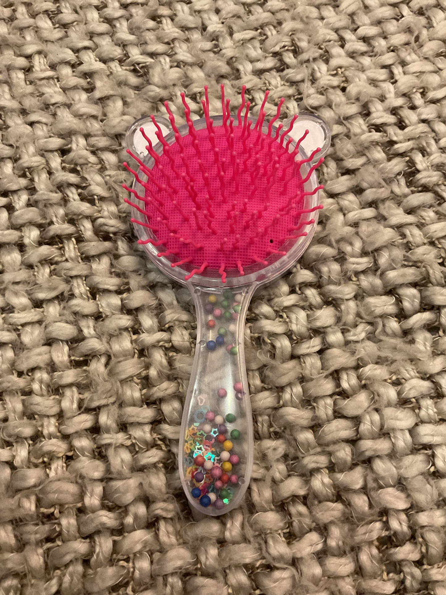 Unicorn Baby Hair Brush – Soft Bristles with Colorful Beads & Cute Handle Design