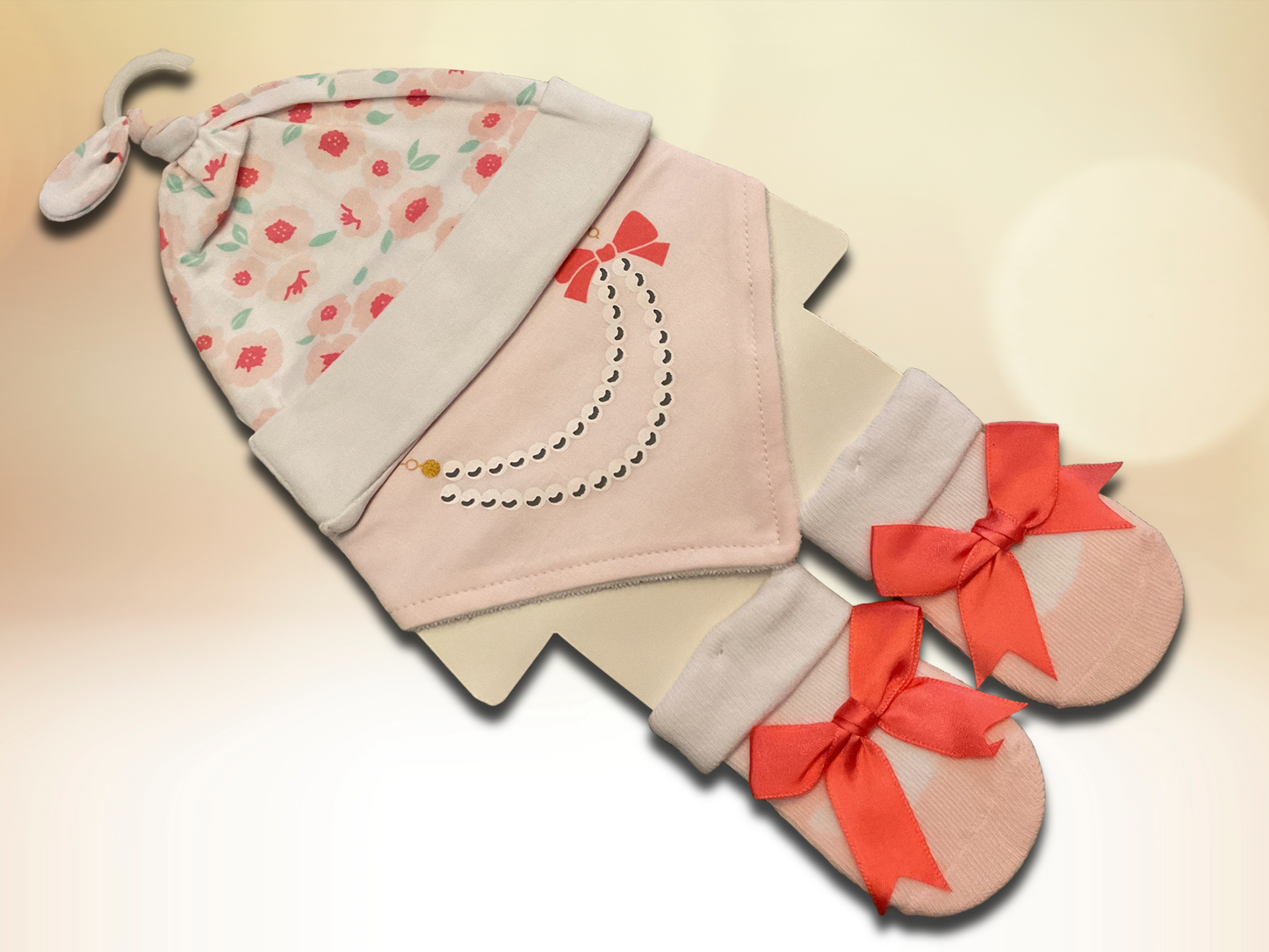 3 pcs Set Bandana Bib &Socks Set