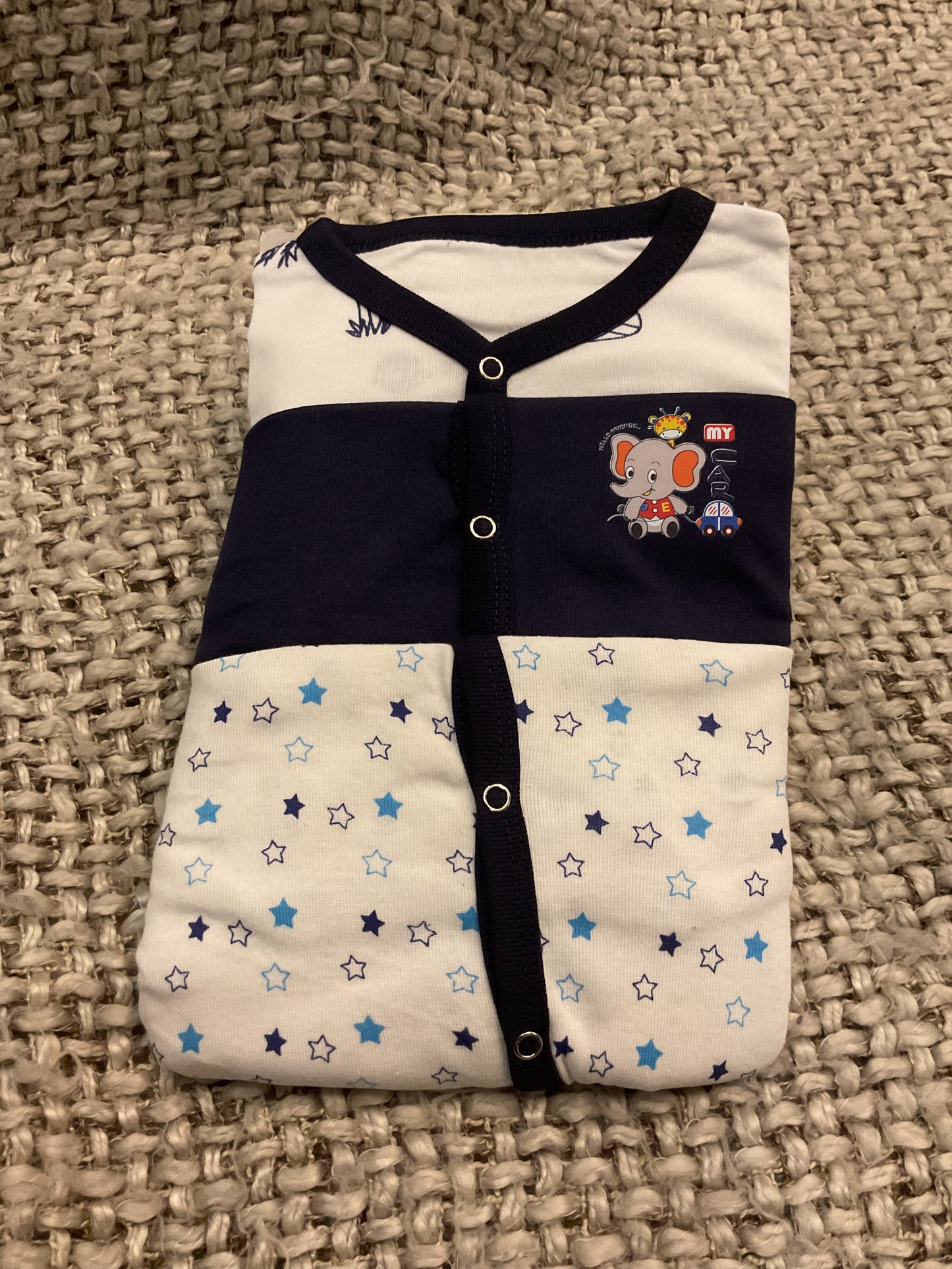 Little One 3-Pack Baby Sleepsuits & Romper Set