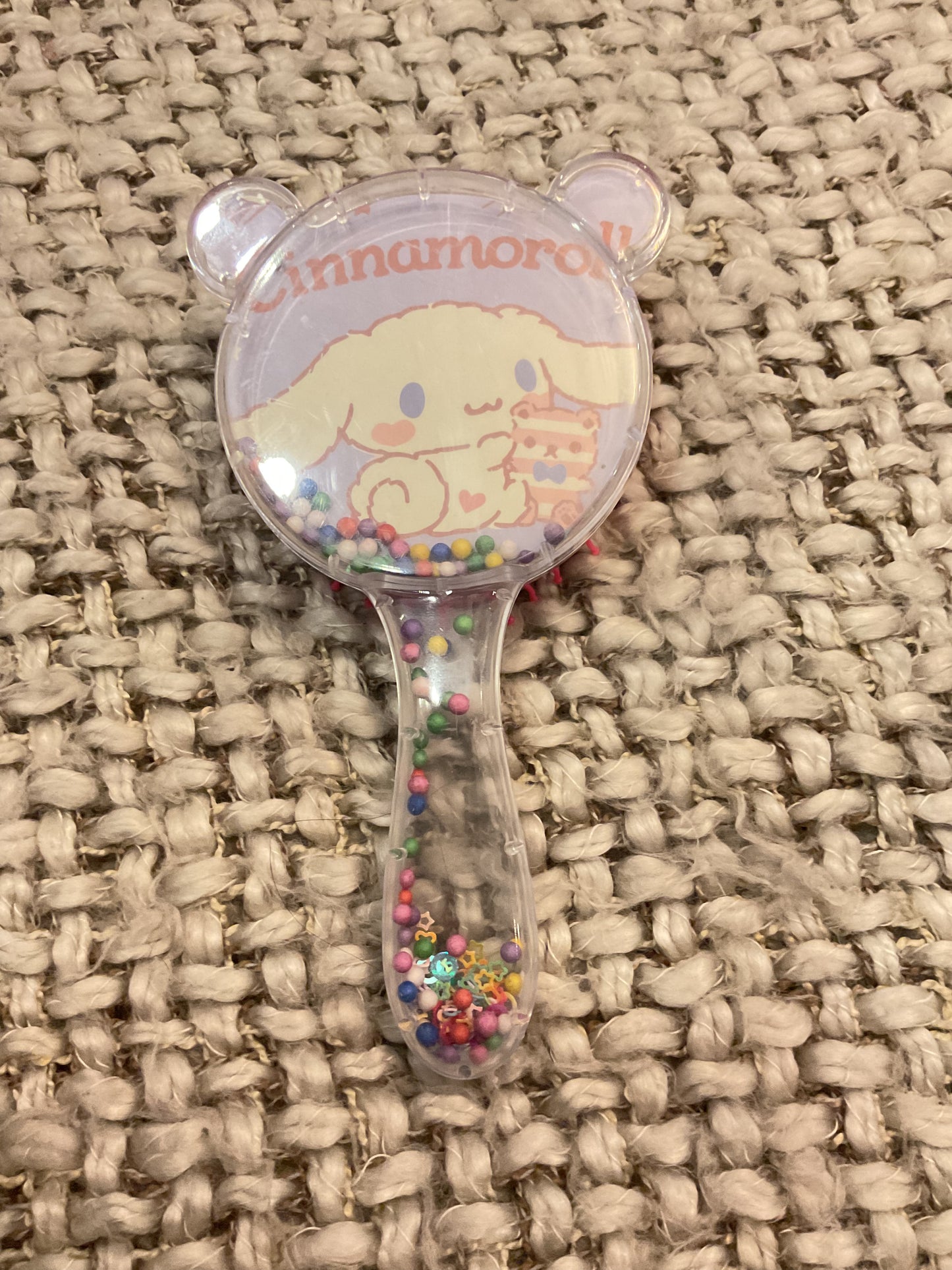 Unicorn Baby Hair Brush – Soft Bristles with Colorful Beads & Cute Handle Design