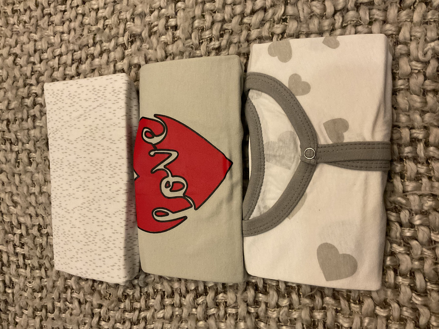 Juniors 3-Pack Short Leg Baby Rompers